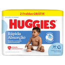 Fralda huggies mega G pacote com 30 fraldas
