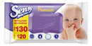 Toalhas umedecidas premium Sensy BabyCare embalagem econômica leve 130 pague 120