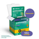 Acetilcisteína 200mg com 16 envelopes eurofarma
