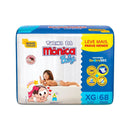Fralda Turma da Mônica Baby XG 68 unidades