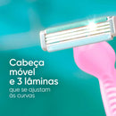 Aparelho de Depilar Gillette Venus Suave Sensitive 4 unidades