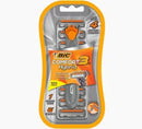 Kit Aparelho de Barbear BIC Comfort 3 Hybrid + 6 cartuchos