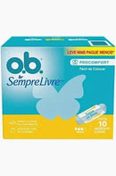 Absorvente Interno O.B Médio com 10 unidades