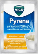 Vick Pyrena Mel e limão Pó para solução oral