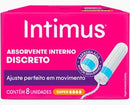 Absorvente Interno Intimus Discreto Super 8 Unidades